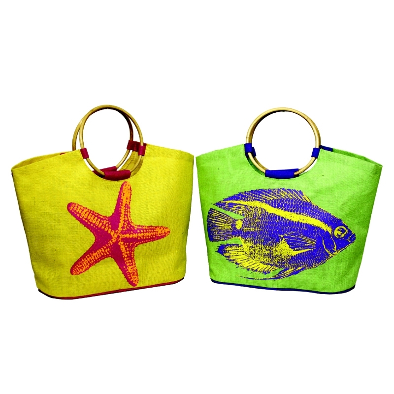 
Starfish Beach Bag With Cane Handle (BEACH004)